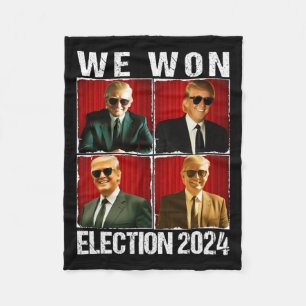 Trump 47. Won We Won Election Einweihung 2024 R Fleecedecke