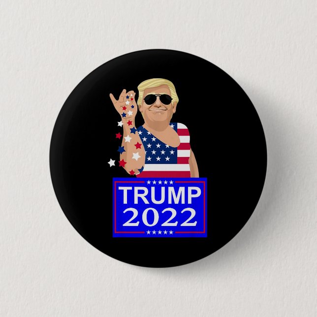 Trump 4 Ever Wahl  Button (Vorderseite)