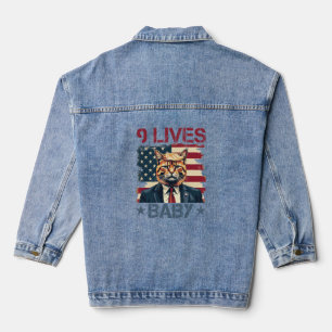 Trump 9 Lives Baby Jeansjacke