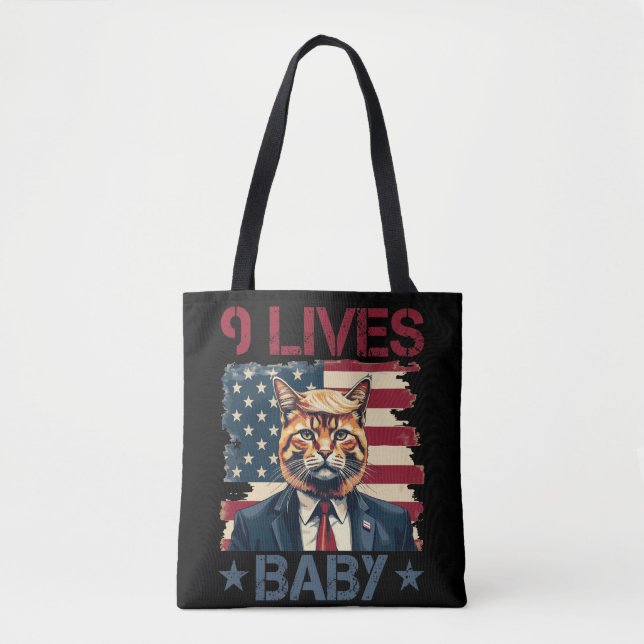Trump 9 Lives Baby Tasche (Vorderseite)