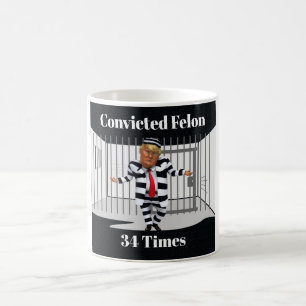Trump a condamné Felon Coffee Mug