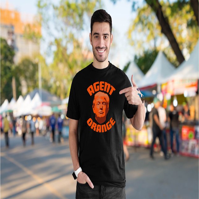Trump-Agent Orange Anti Donald Trump T-Shirt (Von Creator hochgeladen)