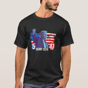 Trump als erster in der Air Trump für Präsident 20 T-Shirt