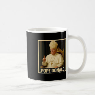 Trump als Papst der Vatikan-Kirche Trump Lustiger Kaffeetasse