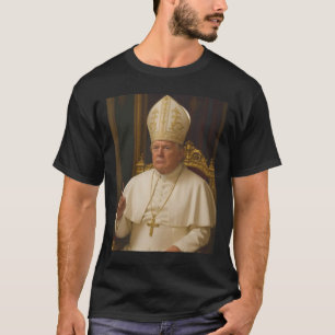 Trump als Papst T-Shirt Meme Funny 1