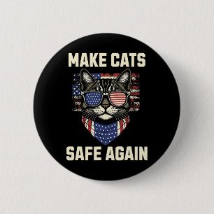 Trump als Trump-Katzenjacke wieder sicher machen Button