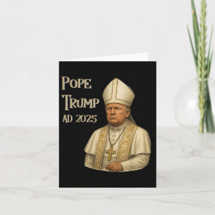 Trump als Vatikaner Kirchenpapst - Papst Trump a.d Karte