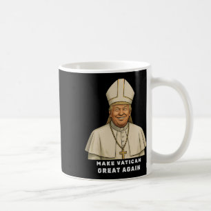 Trump als vatikanischer Kirchenpapst Trump macht V Kaffeetasse