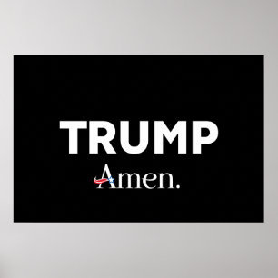 Trump Amen Poster