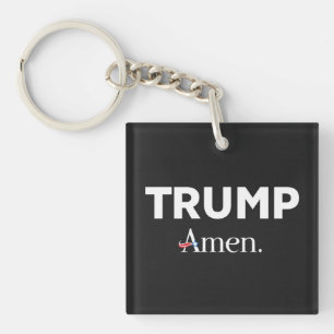 Trump Amen Schlüsselanhänger