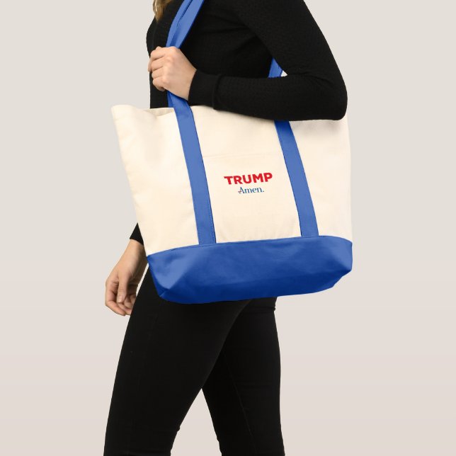 Trump Amen Tragetasche (Vorderseite (Produkt))