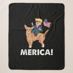 Trump America Chihuahua Dog American Hero Sherpadecke