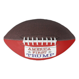 Trump America First Football