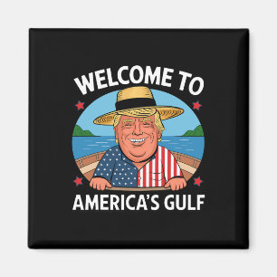 Trump America Trump Flag Unglaublich witzig Mega G Magnet
