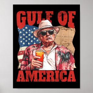 Trump Americas Golf Mexiko Präsident Trump Sombrer Poster