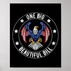 Trump Amerikanische Große Rechnung Eine Große Schö Poster