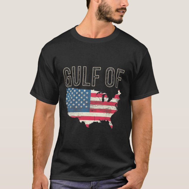 Trump Amerikas Golf-Mexiko-Präsident Trump 5 T-Shirt (Vorderseite)