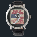 Trump Amerikas Golf-Mexiko-Präsident Trump Armbanduhr<br><div class="desc">Trump Amerikas Golf-Mexiko-Präsident Trump Sombrero</div>