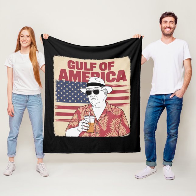 Trump Amerikas Golf-Mexiko-Präsident Trump Fleecedecke (Beispiel)