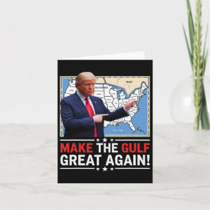 Trump Amerikas Golf-Mexiko-Präsident Trump Golf A Karte