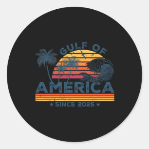 Trump Amerikas Golf-Mexiko-Präsident Trump Runder Aufkleber