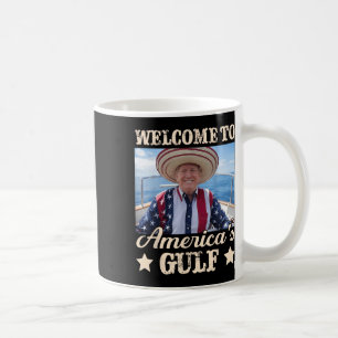 Trump Amerikas Golf-Mexiko-Präsident Trump Somber Kaffeetasse