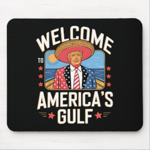 Trump Amerikas Golf-Mexiko-Präsident Trump Somber Mousepad