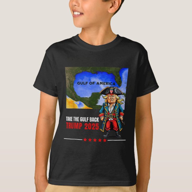 Trump Amerikas Golf nimmt den Golf-Katzenjammer T-Shirt (Vorderseite)