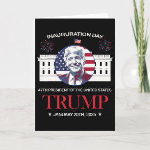 Trump Amtseinführungstag 2025 Trump 47 Trump Gewon Karte