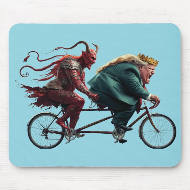 Trump and Devil Mousepad (Vorne)