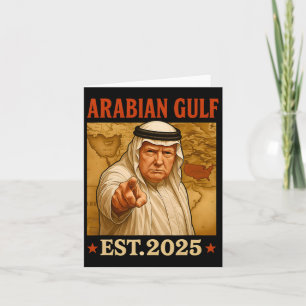 Trump Arabischer Golf 2025 Der sonnige Trump-Golf  Karte