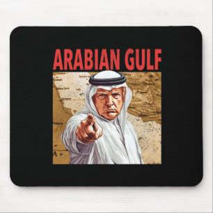 Trump Arabischer Golf 2025 Der sonnige Trump-Golf  Mousepad
