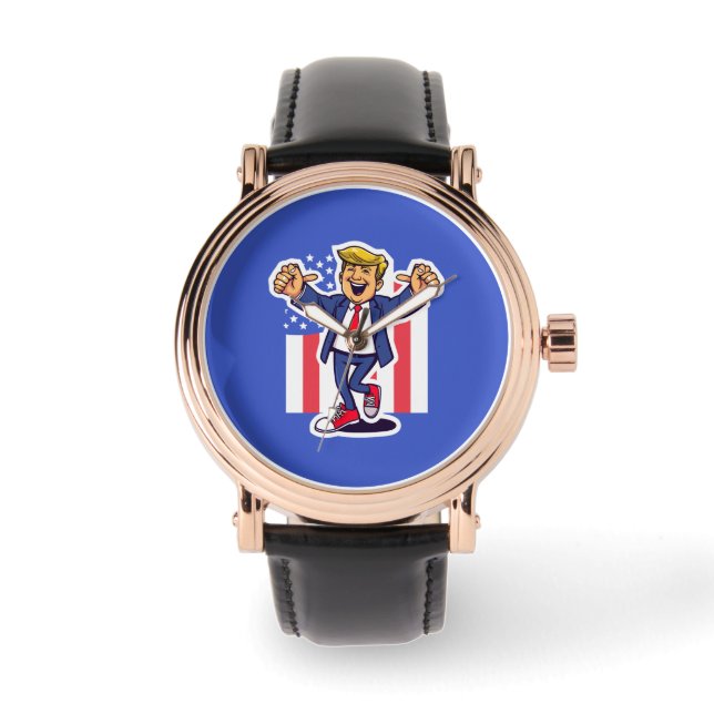 Trump Armbanduhr (Vorderseite)