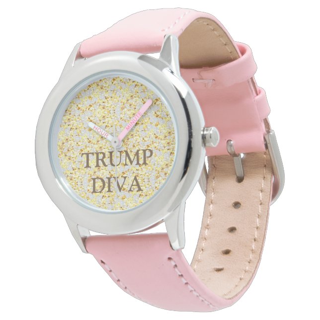 TRUMP ARMBANDUHR (Schrägansicht)