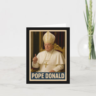 Trump As Vatican Church Pope Trump Funny Vatican C Karte
