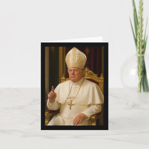 Trump As Vatican Church Pope Trump Funny Vatican C Karte