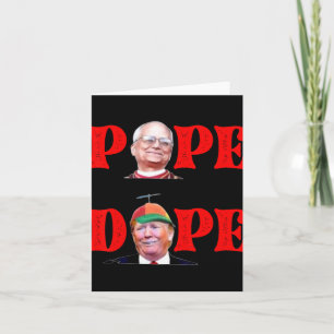 Trump As Vatican Church Pope Trump Funny Vatican C Karte