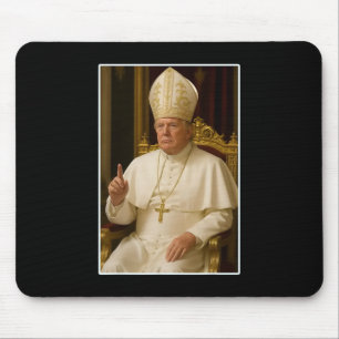 Trump As Vatican Church Pope Trump Funny Vatican C Mousepad