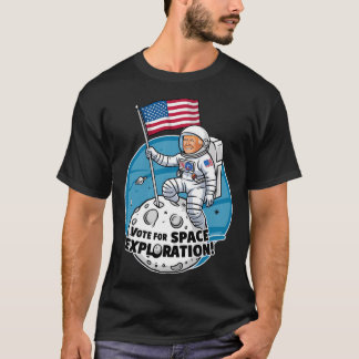 Trump Astronaut wählt die Raumforschung T-Shirt