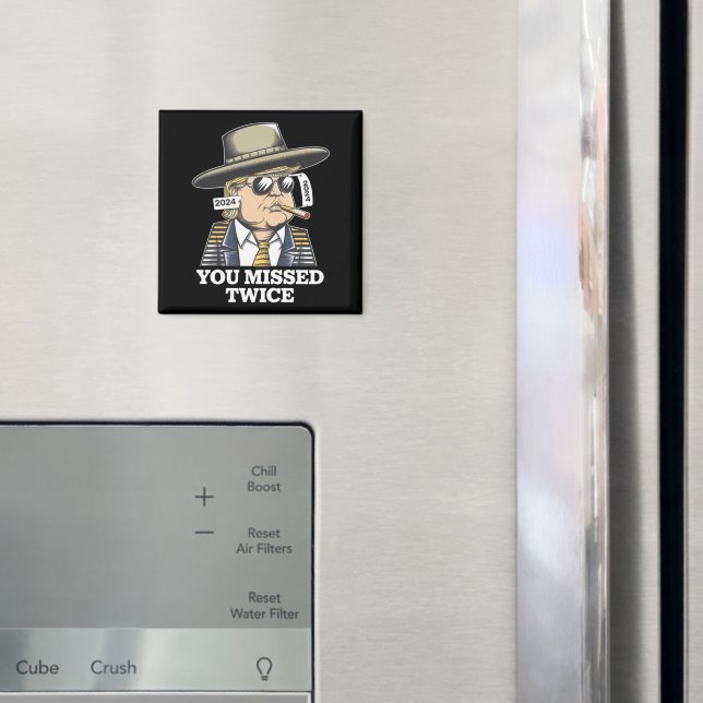 Trump Attentat Versuch Trump 2024 Sie vermisst Magnet (In Situ (Kühlschrank))
