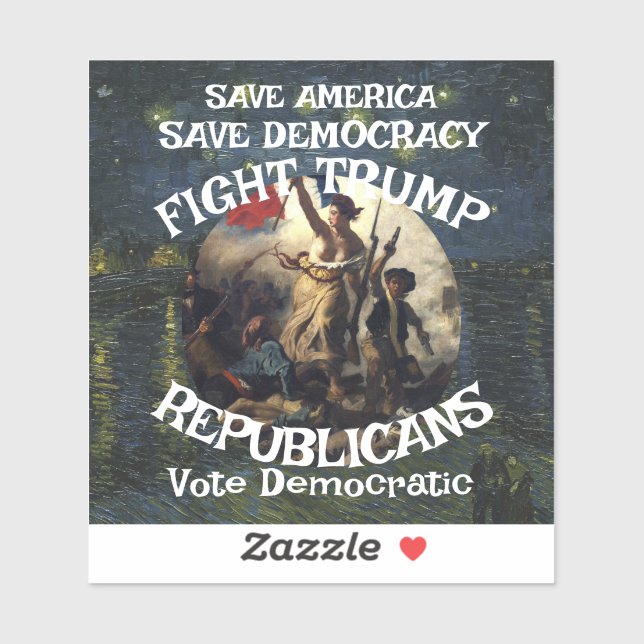 Trump Aufkleber (Blatt)