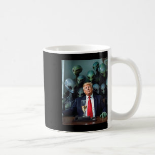 Trump Außerirdische Büro Foto Uap Ufo Außerirdisch Kaffeetasse