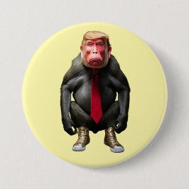 Trump Baboon Button