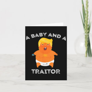 Trump Baby und ein Verräter Karte