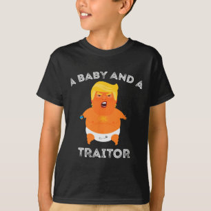 Trump Baby und eine Verräterin Meme Funny T-Shirt