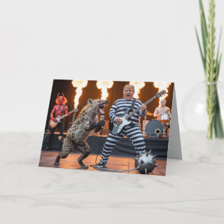 Trump Band From Hell Greeting Card Karte