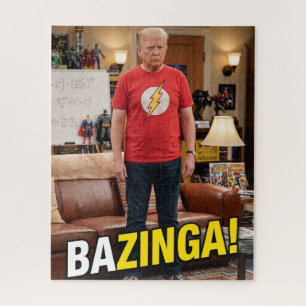 Trump Bazinga Lustiger Gotcha-Meme