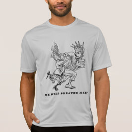 Trump bekommt den Heisman-T - Shirt (mit Text)