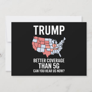Trump: Bessere Abdeckung als 5G kann man uns jetzt Einladung