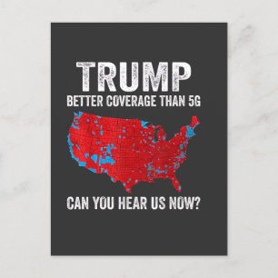 Trump: Bessere Abdeckung als 5G kann man uns jetzt Postkarte
